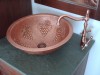 griferia y llaves de cobre rustico artesanal,vanitorios y lavaplatos cobre
