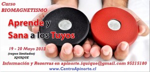CENTRO APINORTE Anuncios de arte, joyas, cosas valiosas en Iquique |  Curso de Biomagnetismo en Iquique, Curso de Biomagnetismo y Magnetoterapia en Iquique