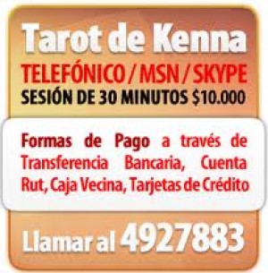 kenna Anuncios de arte, joyas, cosas valiosas en Santiago |  Tarot Telef&oacute;nico de Kenna 4927883, Tarot amor