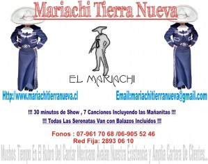 Mariachi Tierra Nueva Anuncios de arte, joyas, cosas valiosas en Santiago |   Mariachis En Todo Santiago y Comunas Cercanas 28930610, Serenatas a Domicilio,Mariachis a Domicilio