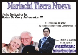 MARIACHI TIERRA NUEVA Anuncios de arte, joyas, cosas valiosas en Santiago |  Serenatas Con Mariachis,Bodas De Oro Fono:28930610 , !!!  Mariachis Para Bodas De Oro:28930610 !!!