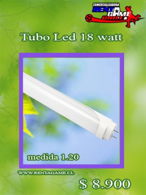 RENTAGAME CHILE Anuncios de arte, joyas, cosas valiosas en La Cisterna |  Tubo led 18 watt / equivalente a tubo 40 watt precio: $ 8.900, Rentagame: es lider en iluminacion led