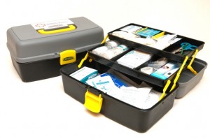 francisco Anuncios de arte, joyas, cosas valiosas en Recoleta |  BOTIQUINES AZULES 30X25X10 EQUIPAMIENTO MINERO LOS COBRES, CON APOSITOS PARA QUEMADURAS, BOTIQUIN AZUL MINERO Y OTROS